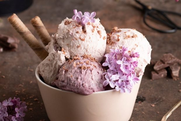 Морозиво з бузку-простий і смачний рецепт, як приготувати покроково