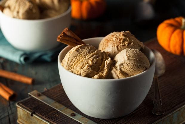 Пряне гарбузове морозиво – простий і смачний рецепт, як приготувати покроково