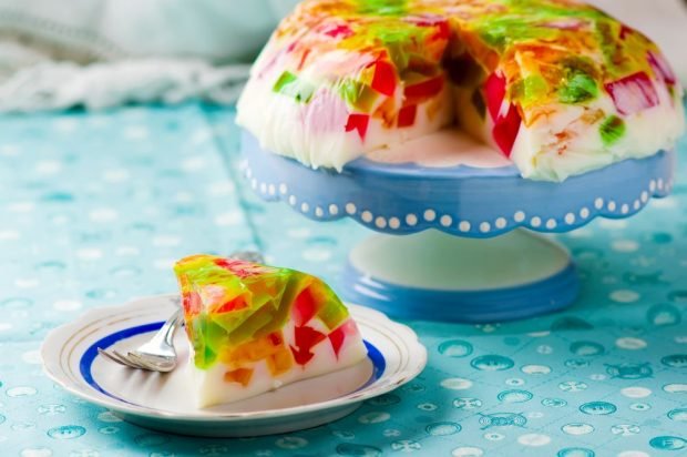 Желейний торт – Простий і смачний рецепт, як приготувати покроково