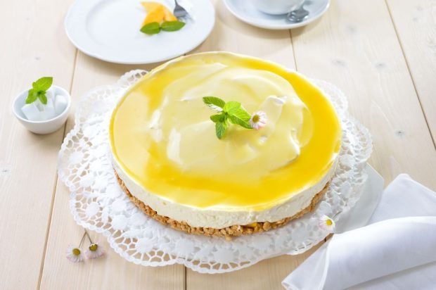 Торт з манго без випічки – простий і смачний рецепт, як приготувати покроково