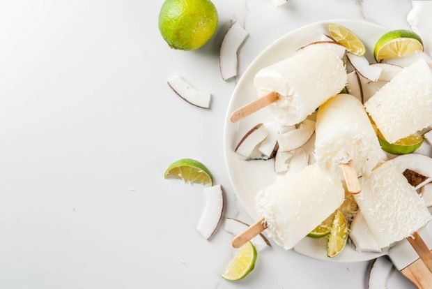Веганське кокосове морозиво – простий і смачний рецепт, як приготувати покроково