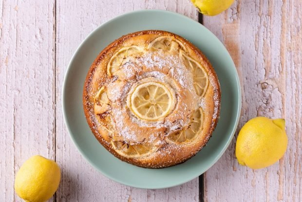 Пісний лимонний торт – Простий і смачний рецепт, як приготувати покроково
