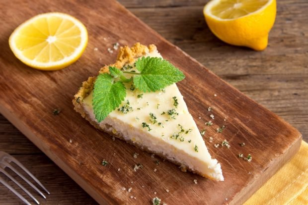Лимонний чізкейк – простий і смачний рецепт, як приготувати покроково