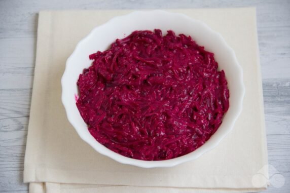 Селедка под шубой «Ленивая» – фото приготовления рецепта, шаг 3