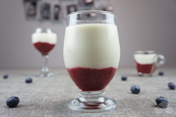 Панна-котта без сахара