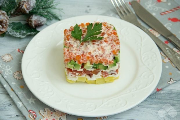 Листковий салат «Королівський» – простий і смачний рецепт з фото (покроково)