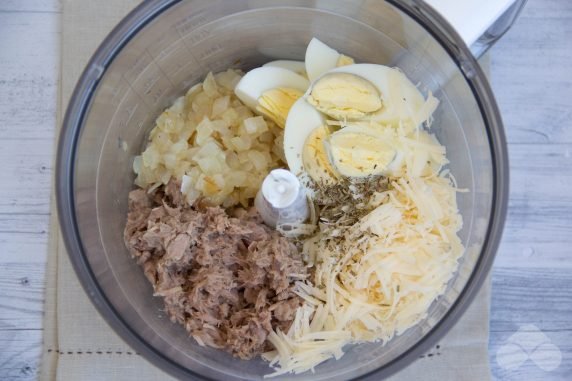 Паштет из тунца – фото приготовления рецепта, шаг 3