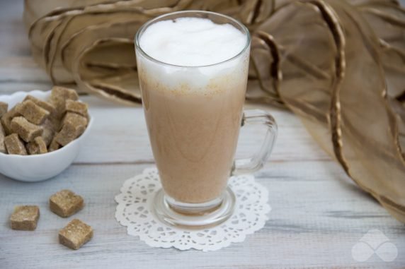 Тыквенный латте – фото приготовления рецепта, шаг 5