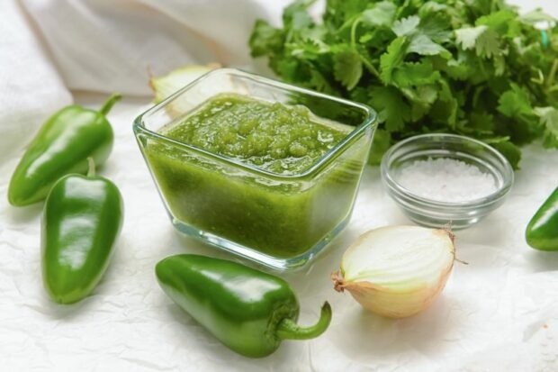 Зелений соус сальса – простий і смачний рецепт, як приготувати покроково