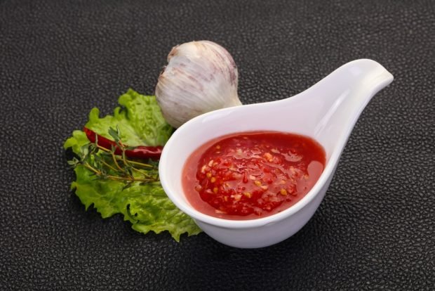 Томатно-часниковий соус-простий і смачний рецепт, як приготувати покроково