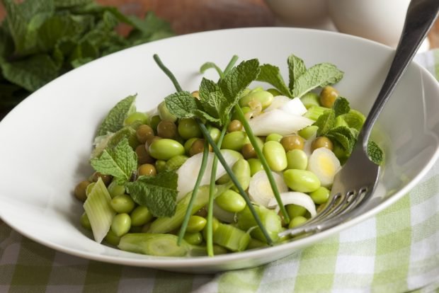 Салат із зеленою квасолею і м'ятою – простий і смачний рецепт, як приготувати покроково