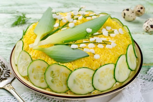 Салат «Мімоза» зі шпротами і перепелиними яйцями – простий і смачний рецепт, як приготувати покроково