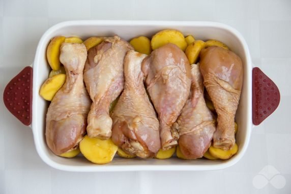 Жаркое из куриных голеней – фото приготовления рецепта, шаг 5