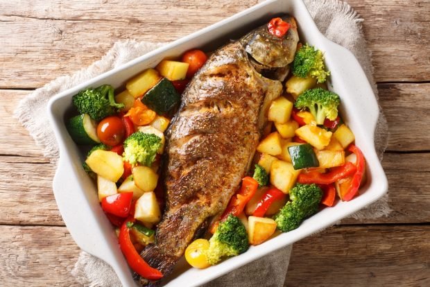 Короп з овочами в духовці – простий і смачний рецепт, як приготувати покроково