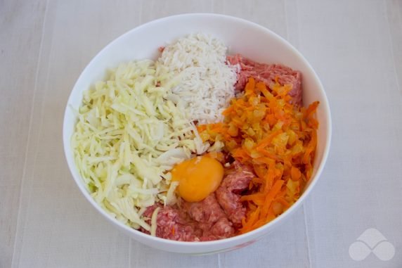 Ленивые голубцы – фото приготовления рецепта, шаг 5