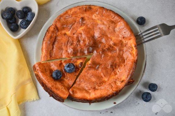 Творожная запеканка на желтках – фото приготовления рецепта, шаг 5