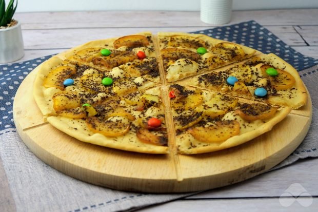 Солодка піца-простий і смачний рецепт з фото (покроково)