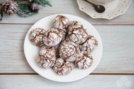 Печенье с трещинами – фото приготовления рецепта, шаг 6