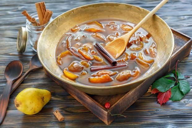 Прозрачное варенье из груш дольками