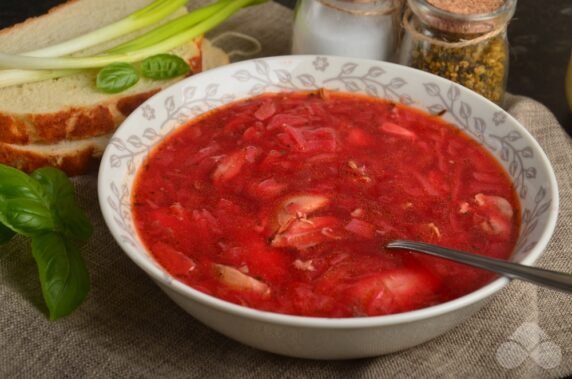 Борщ на курице за 1 час – фото приготовления рецепта, шаг 6