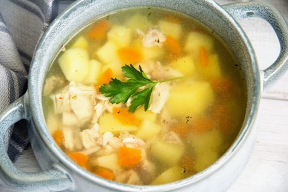 Бульон из кролика – фото приготовления рецепта, шаг 6