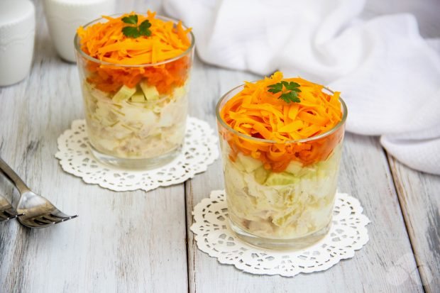Листковий салат «Казка» – простий і смачний рецепт з фото (покроково)
