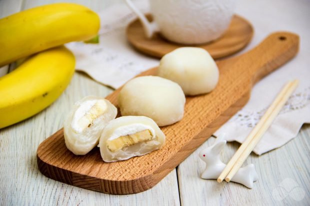 Моті з бананом – простий і смачний рецепт з фото (покроково)