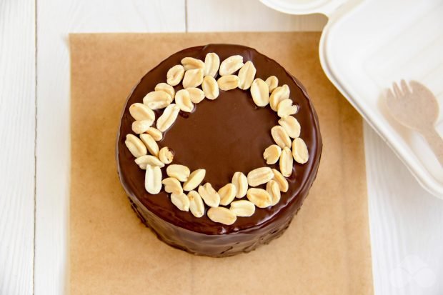 Бенто-торт «Снікерс» – простий і смачний рецепт з фото (покроково)